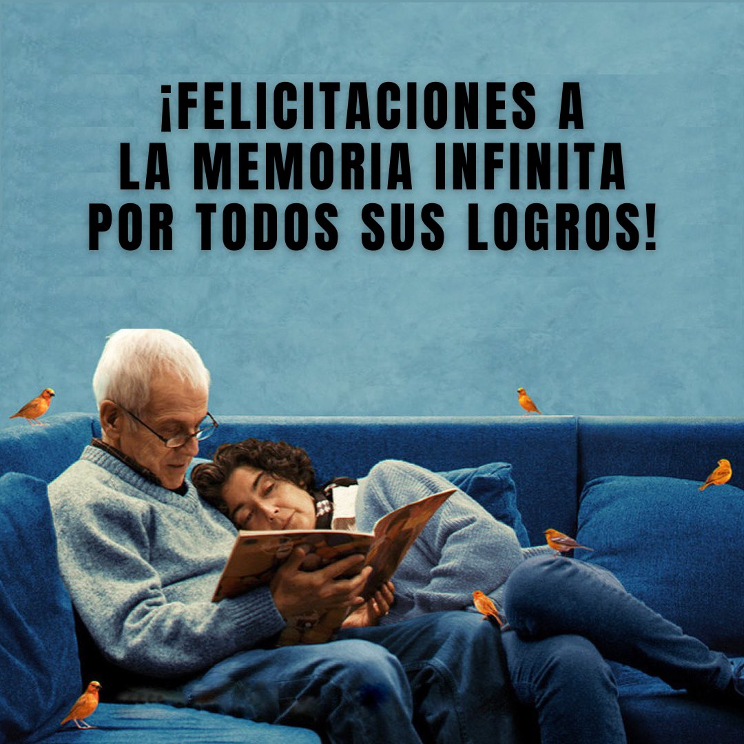 ¡Aplaudimos a todo el equipo de 'La Memoria Infinita' por elevar el nombre de Chile a nivel mundial! Nuestras más sinceras felicitaciones a Maite Alberdi, Rocío Jadue, Micromundo, Fábula. Su dedicación y talento han dejado una huella imborrable en la historia del cine chileno.