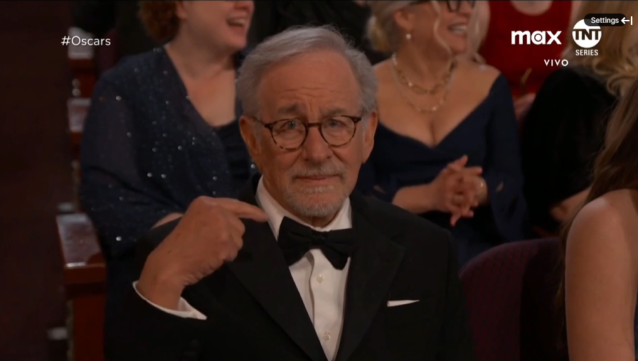 Cuadra201's tweet photo. La cara de Steven Spielberg me representa con estos intentos de chiste tan raros. 

#Oscars https://t.co/ghf9o4PLkS