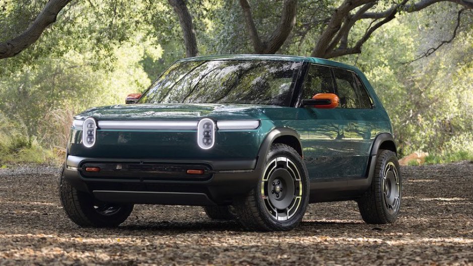 This shot of the new Rivian reminds me of a GMC Gremlin. Not my cup of tea, but it’s great to see more competition in the EV space.