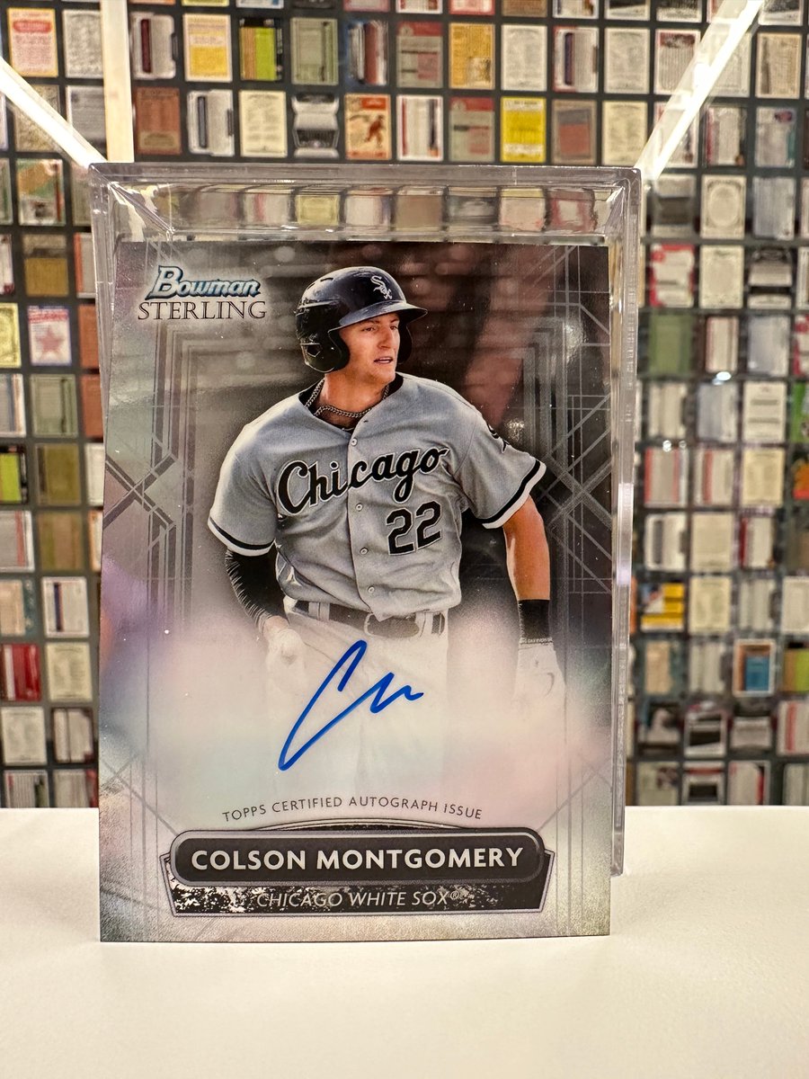 MLB's tweet image. As we get ready for #SpringBreakout we&apos;ve got the @whitesox No. 1 prospect&apos;s autographed baseball card, and it could be yours! 👀

Like and repost for your chance to win.