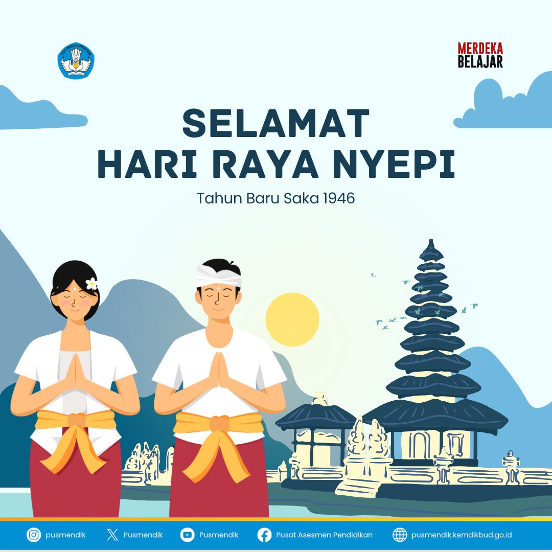 Selamat Hari Raya Nyepi #sobatasesmen 

Semoga kita semua dilimpahi keberkahan dan kebahagiaan.