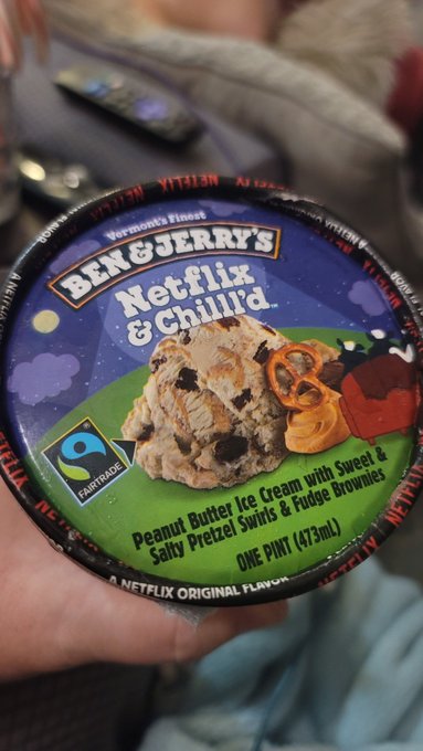 The BEST Ben and Jerry's! It's peanutbutter-licious! 😁 https://t.co/9440JA9Bmj