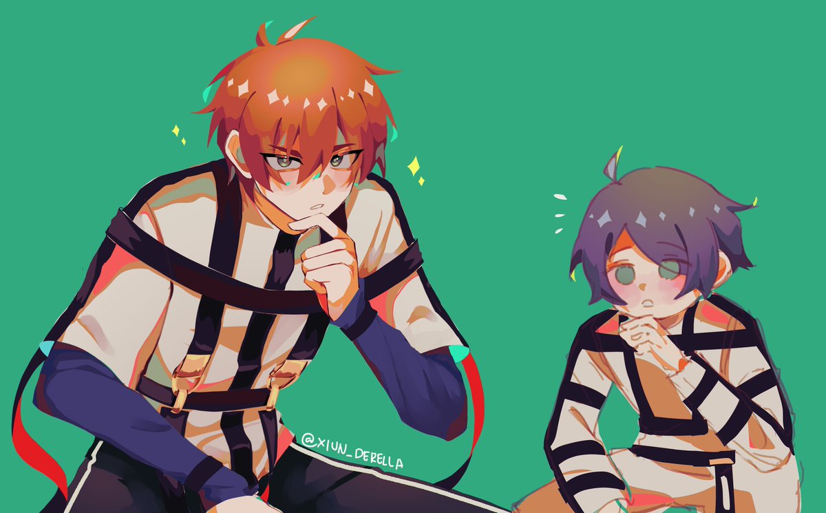 fuuta playing the cool older brother ?? and haruka being a silly