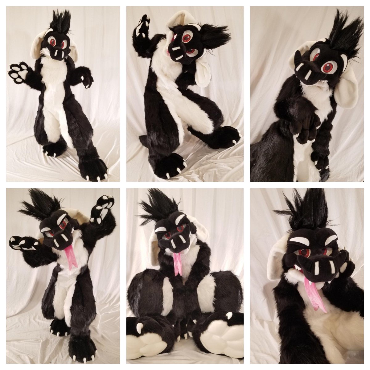 So I like to mention today on March 10th. It has been a year now that my suit was finished. This is a special day for me because i was so happy to see how he turned out. Wanna thank my maker @MoreFurLess For giving him a new look and am always happy with how it came out. 😊