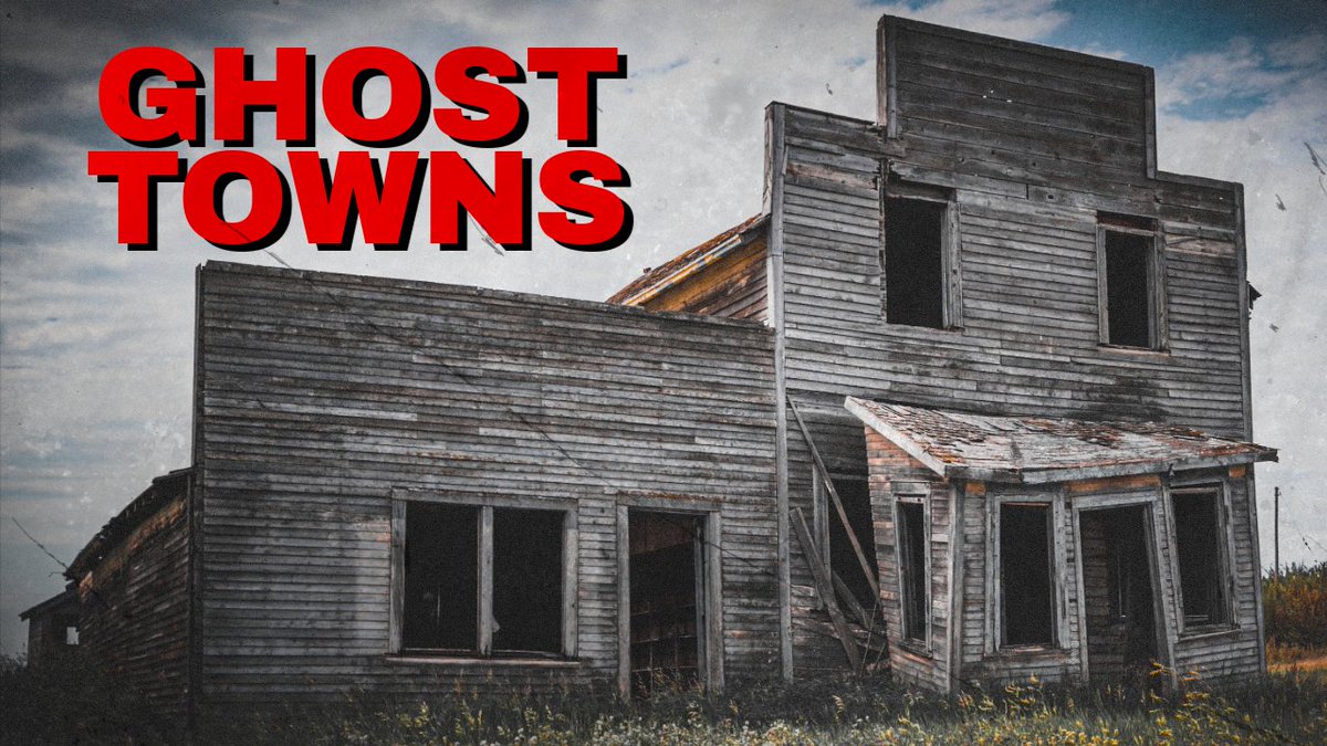 Ghost towns are abandoned settlements, with most being deserted due to economic decline, exhaustion of natural resources, or natural or man-made disasters. We will explore and learn the stories of 10 fascinating ghost towns to see what remains. youtu.be/ZNpf9e3Huj8