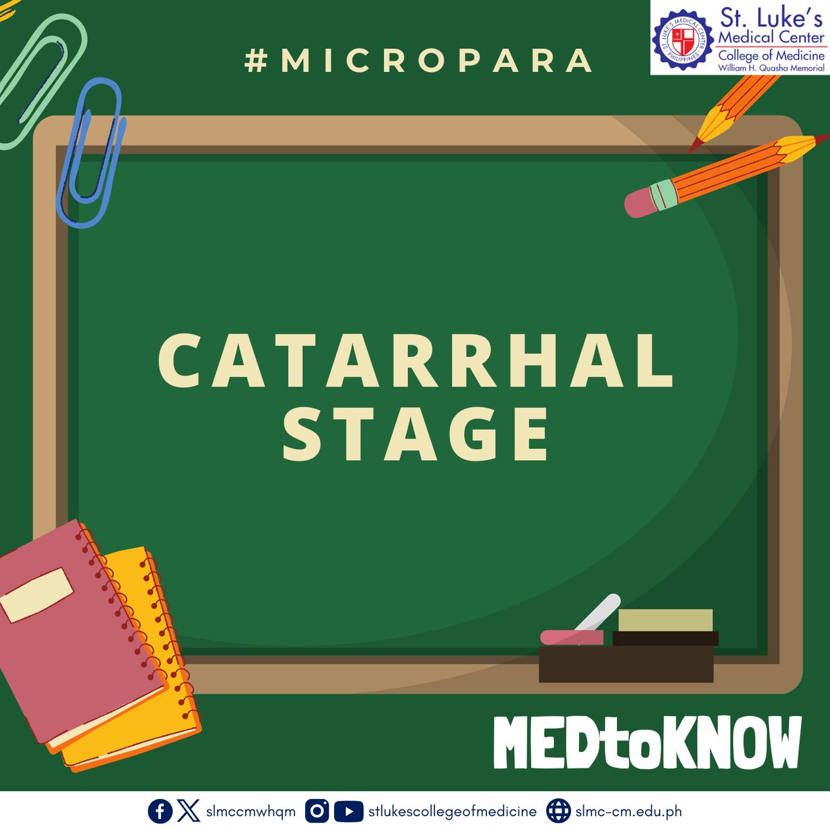 slmccmwhqm's tweet photo. #𝐌𝐄𝐃𝐭𝐨𝐊𝐍𝐎𝐖
#MicroPara
Q: During which stage of Pertussis is it most infectious?
Swipe right ➡️ for the answer.
#SLMCCM https://t.co/p6nxzkMtHH