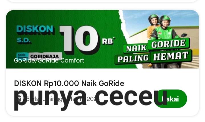 ceceushop's tweet photo. wts voucher diskon goride gojek
(1) disc. 8k payment gopay only -> fee 2,5k
(3) disc. 10k -> fee 3k
‼️JABODETABEK ONLY‼️
tanya dulu ke ceceu boleh banget yaw <33 #zonaba #zonauang #zonajajan #zonabu https://t.co/pD0GUkwKzx