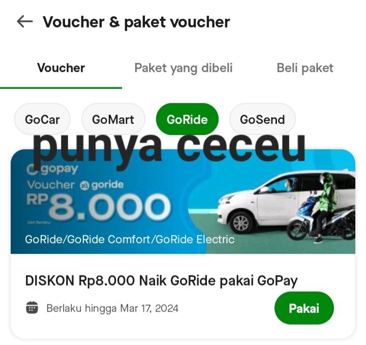 ceceushop's tweet photo. wts voucher diskon goride gojek
(1) disc. 8k payment gopay only -> fee 2,5k
(3) disc. 10k -> fee 3k
‼️JABODETABEK ONLY‼️
tanya dulu ke ceceu boleh banget yaw <33 #zonaba #zonauang #zonajajan #zonabu https://t.co/pD0GUkwKzx