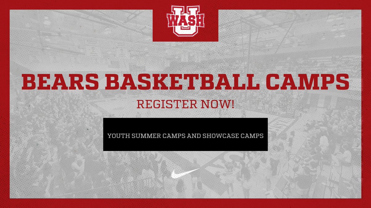 Registration is now open for our summer camps!
-Youth Session 1: June 17-20
-Youth Session 2: July 15-18
-Showcase Session 1: July 27th
-Showcase Session 2: July 28th

washubears.com/sports/2022/6/…