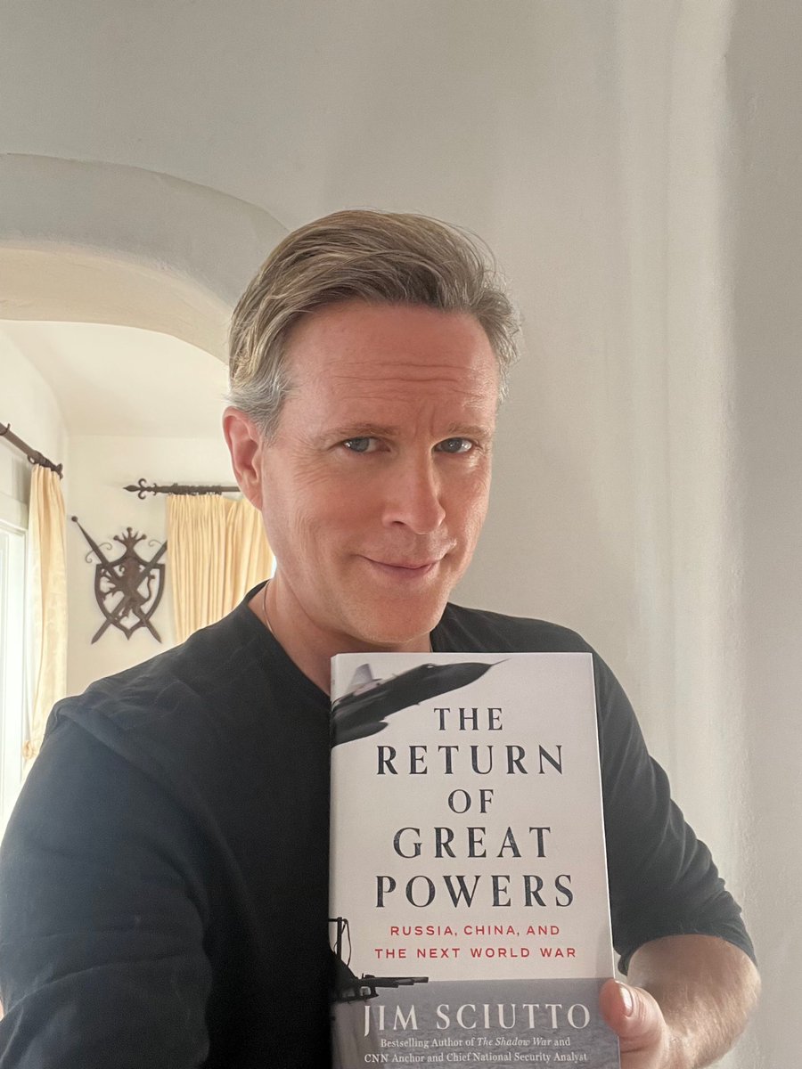 Please join me in wishing a very Happy Birthday to extraordinarily talented @jimsciutto whose new book #TheReturnofGreatPowers, available now, is a remarkable insight into the Post-Cold War world we currently live in. Hope you are having a wonderful day, Jim 🎂🎈📖 @PenguinBooks