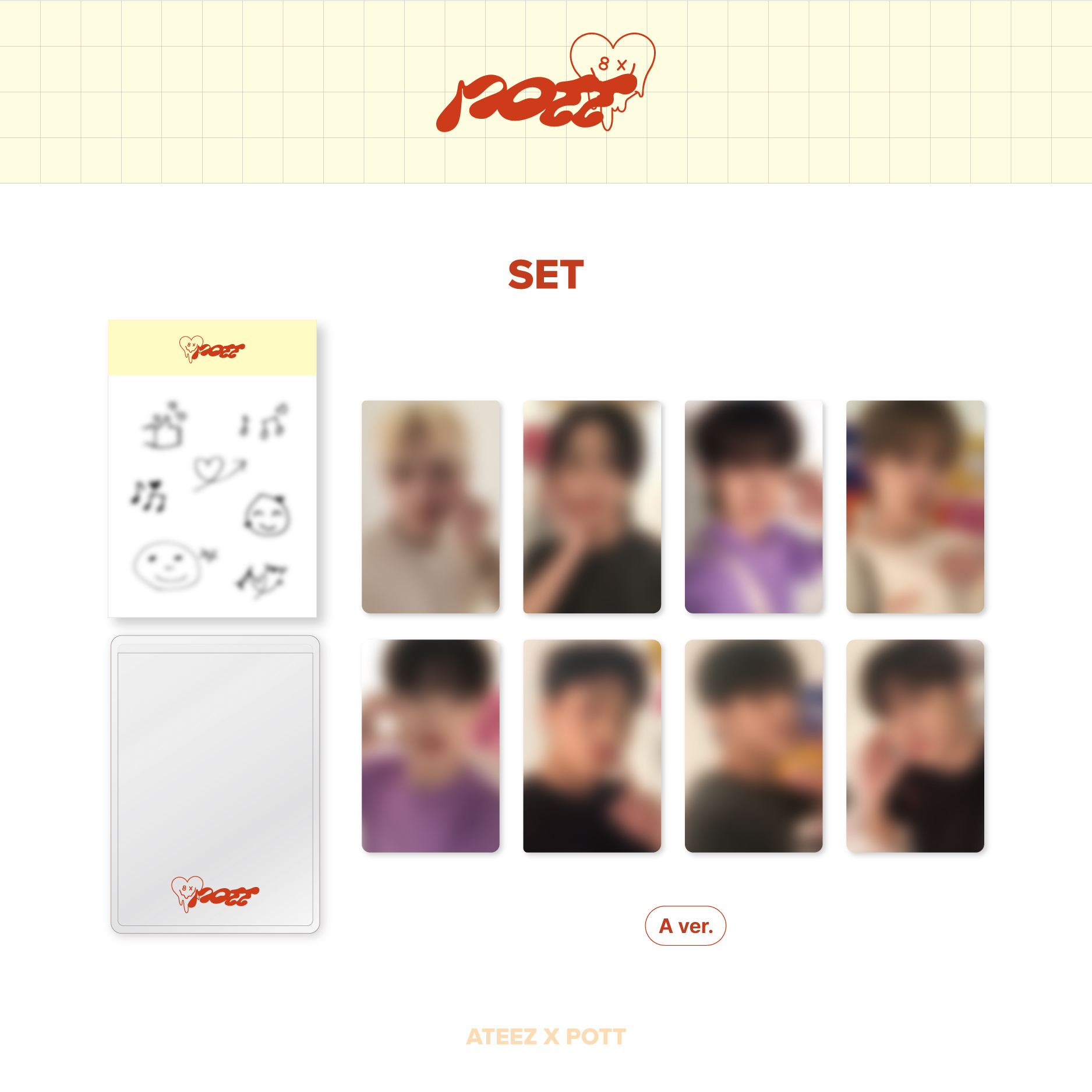 ATEEZ ヨサン IceOnMyTeeth 封入特典トレカ コンプセット