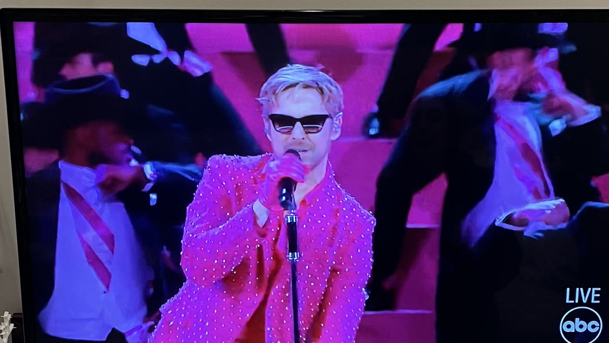 When you lose the Oscar but win the show. #Oscars2024