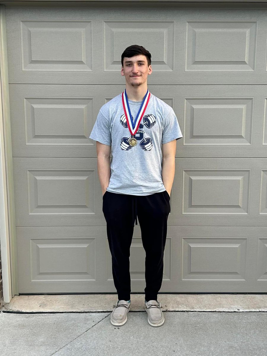 State Powerlifting Week! Congratulations Lance Williams for qualifying at 181 pounds! Good luck this weekend!