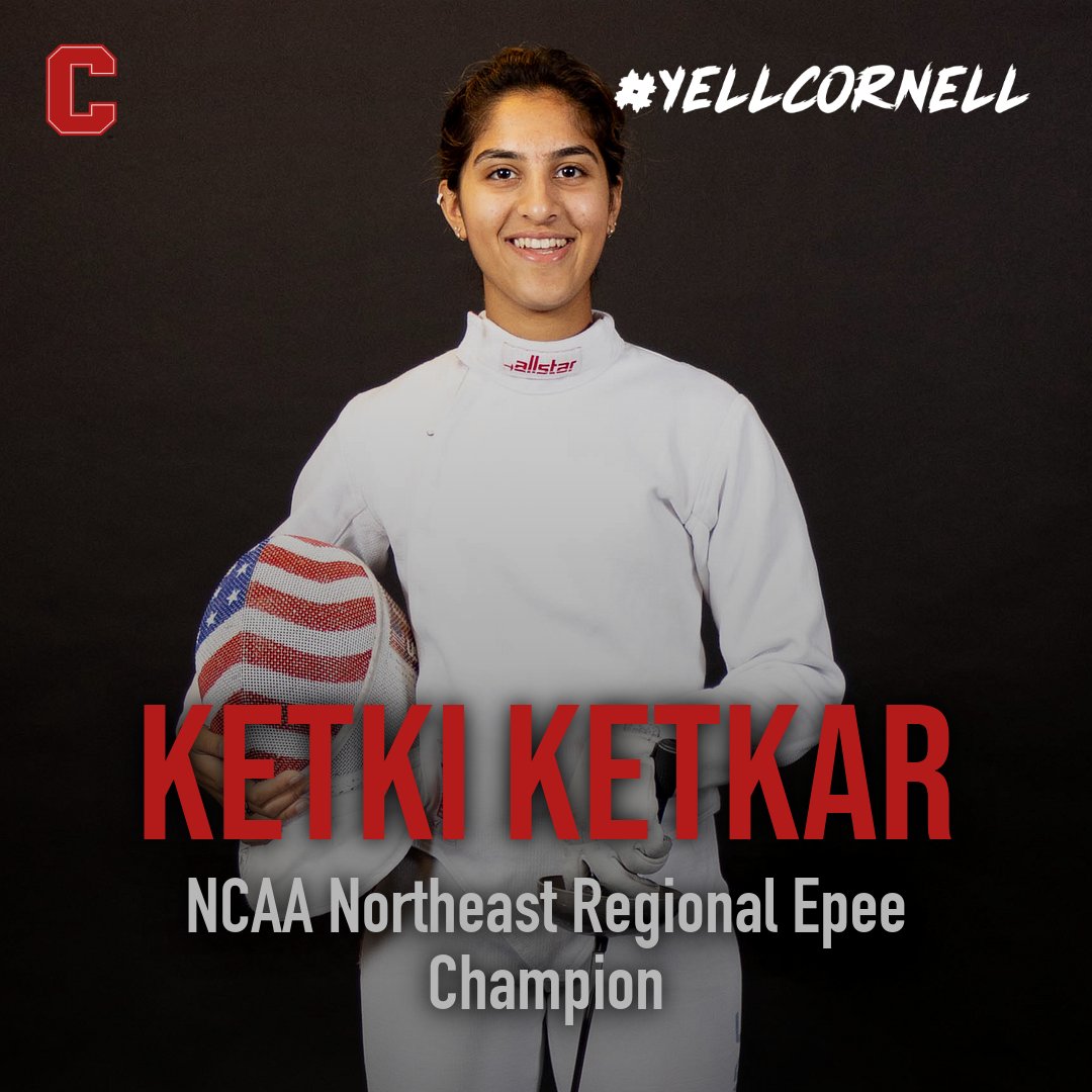 Cornell Big Red on X: Bringing home some hardware from Long Island!!! In  her first appearance at Regionals, @cornellfencing sophomore Ketki Ketkar  took the top spot out of 53 epee competitors. Alongside