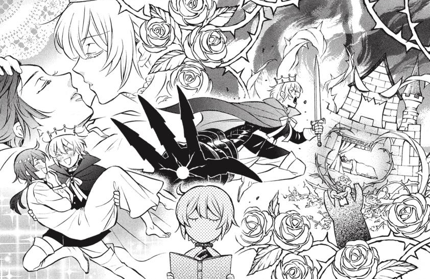 grapejuiiice's tweet photo. also in jeanne's sleeping beauty delusion there,,, is a random bear,,, which im fairly sure doesn't appear in the OG sleeping beauty, https://t.co/Sci3NXmkUq