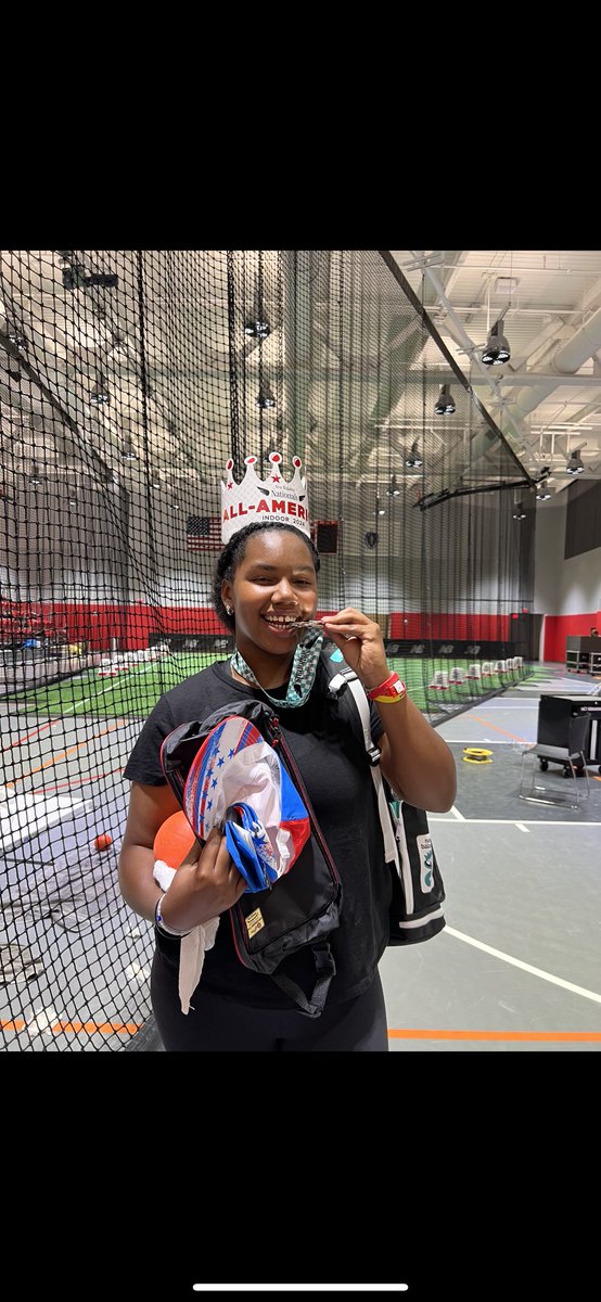 hw_fitking's tweet image. Congratulations Jazmine Thompson earning all American honors with her 4th place finish at the New Balance Indoor Nationals . Having 2 athletes place  top 8 at a National meet is a blessing 🦾. @HCISD_Athletics @CoachRobDavies #csnd