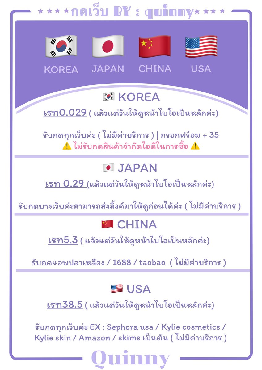 รับโอนวอน / รับกดเว็บ ( ทักไลน์ )
⚠️ หาการ์ดบังทันรับจำกัดนะคะ ⚠️
โอนหยวน : 5.03 ไม่มีขั้นต่ำ🇨🇳

#โอนเงินวอน #โอนเงินเกาหลี #พรีออเดอร์จีน #พรีออร์เดอร์เกาหลี #พรีออเดอร์ญี่ปุ่น #พรีออเดอร์อเมริกา #กดเว็บจีน #กดเว็บเกาหลี #กดเว็บญี่ปุ่น #กดเว็บอเมริกา #โอนเงินหยวน #โอนหยวน