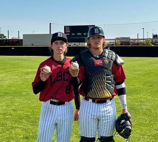 Gonna be a busy Monday. Vikings complete the sweep with a 6-0 shutout of Rio Hondo. That means pizza and pitcher's batting practice on Monday. Gamers are Royce Roberts and Luke Davis for throwing and calling the shutout. Harbor is next on the schedule.