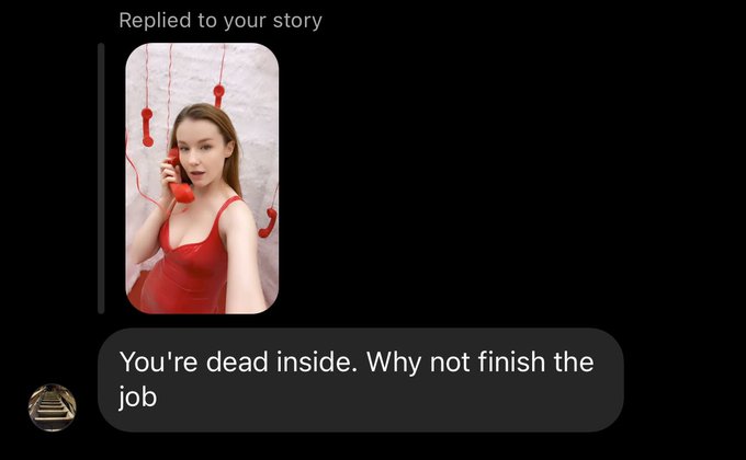 Ah yes just another day being a woman on the internet 😍 https://t.co/m0VTQKyHLu
