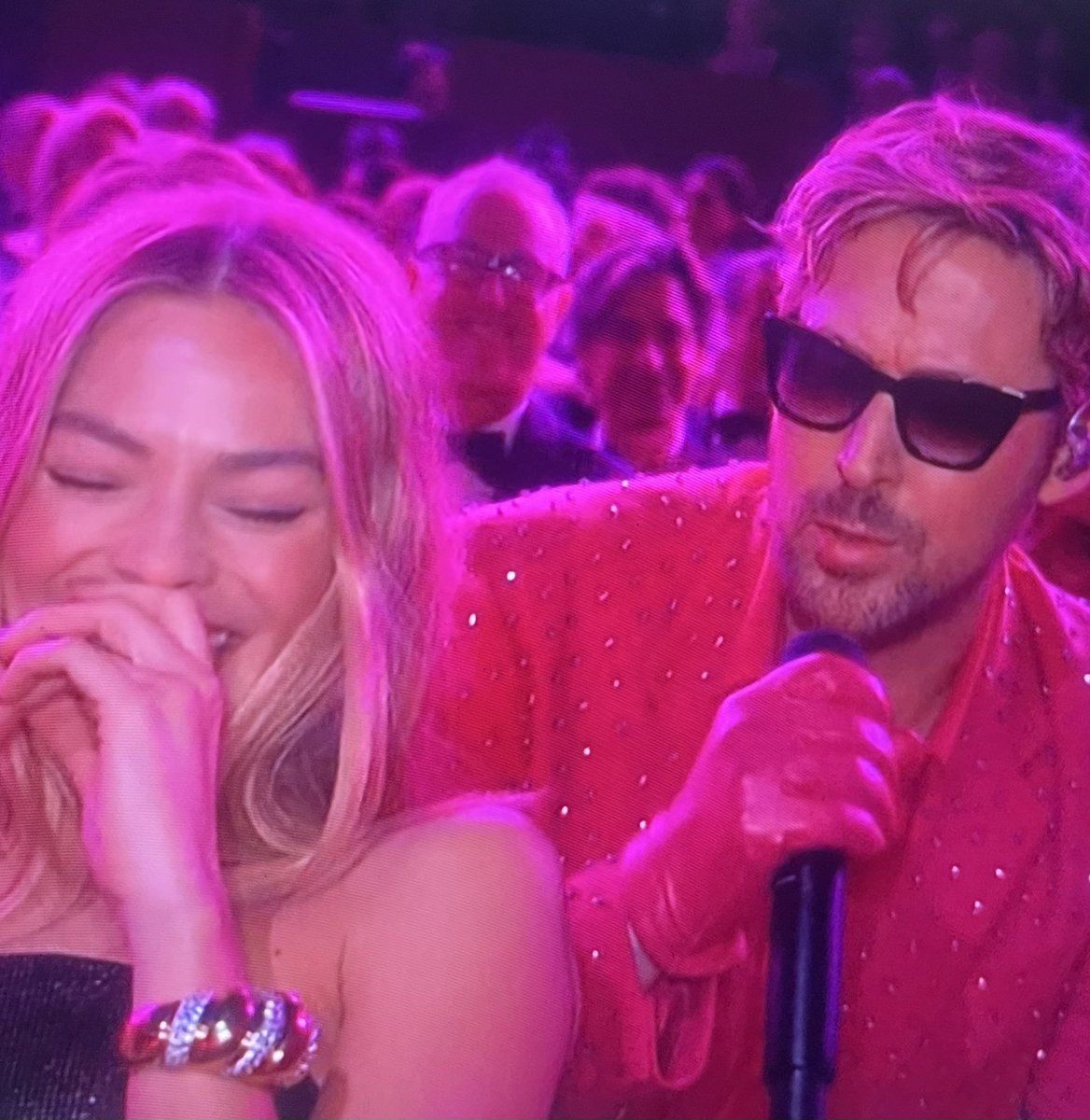 laxmasmusica's tweet photo. #ImJustKen es la canción que esta noche interpreta #RyanGosling en #Oscar #Oscar2024 https://t.co/uFvLytEw5L