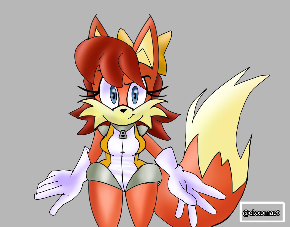 Fiona fox 
#SonicTheHedeghog #archiecomics #fionafox
#Fiona #sonicfanart