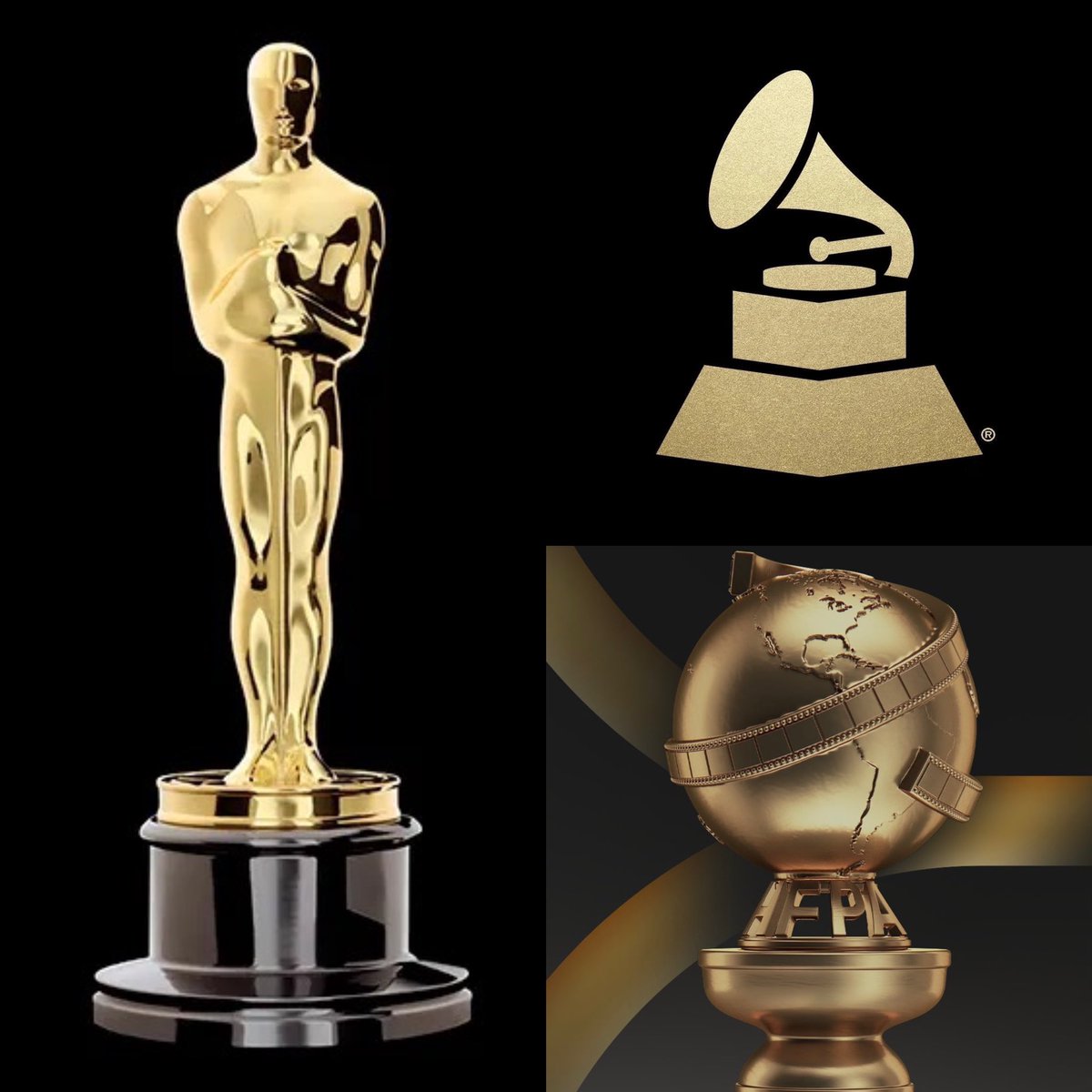 FilmUpdates's tweet image. Billie Eilish is the first woman to win the “Triple Crown” (Oscar, Grammy and Golden Globe) of film music TWICE!