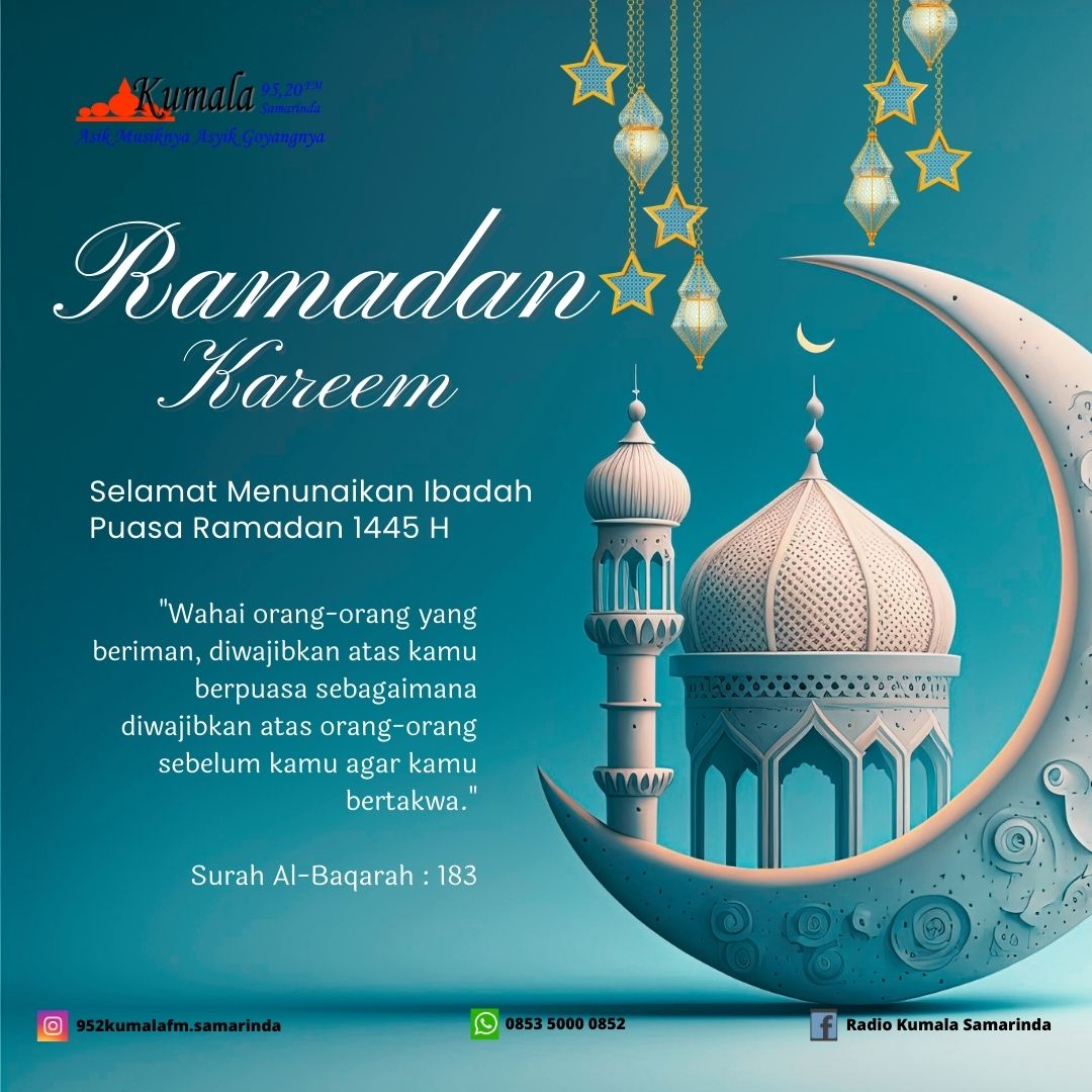Assallamualaikum pecinta kumala..alhamdulillah kita akan menyambut bulan suci ramadhan ditahun ini, semoga selalu diberi kesehatan dalam menjalankan ibadah puasa