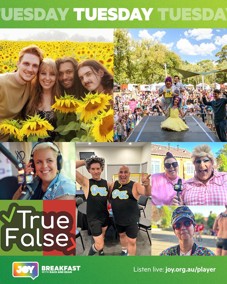 Rach & I kick off #JOYBreakfast in style Tuesday with Joan & The Giants, tricky True or False trivia & all the festival fun from @ChillOut_Fest with @SciNate, @kweenkong_, @ArtSimone, @MargCoppolino, @Gab_labucci & more. Join them 7-9am AEDT on @JOY949. #JOY30