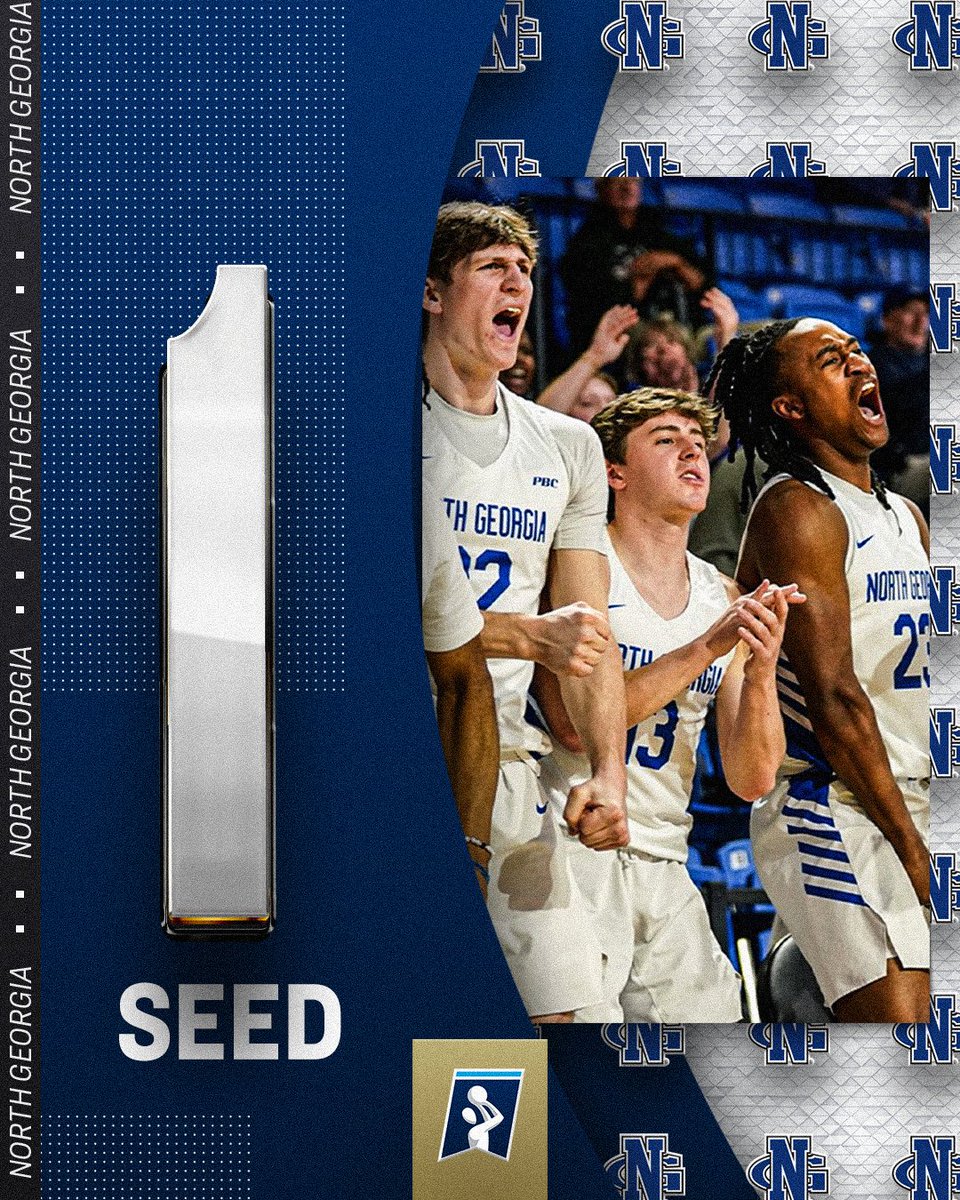 Representing the Southeast Region as the No. 1⃣ seed, @UNGMBB! #D2MBB | #MakeItYours