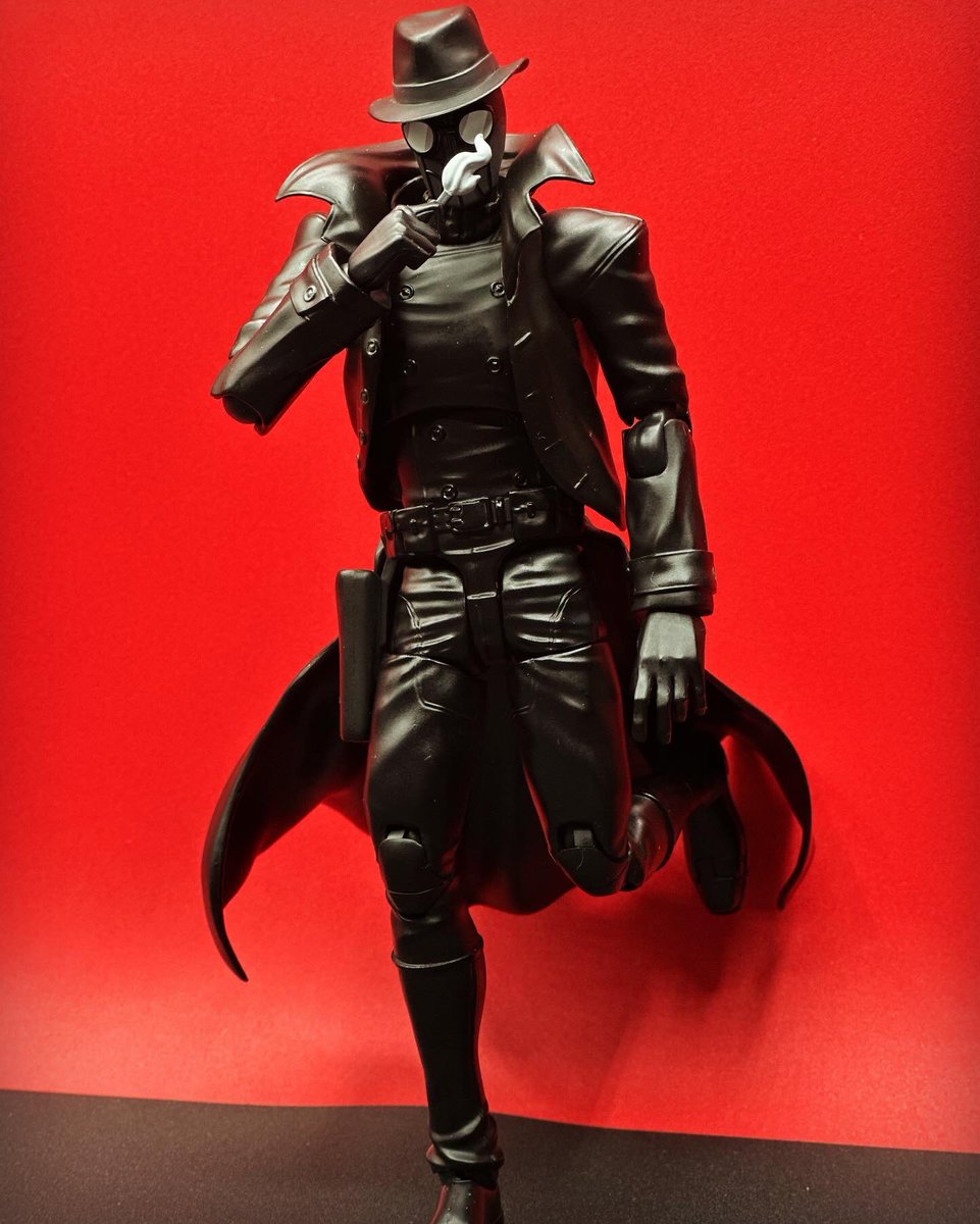 airborne8890's tweet photo. Spider-Man Noir take: 2🕷️🕸️ #spiderman @marvel @hobbylink #sentineltoys #CHC #spidermanintothespiderverse #marvel #toyography #toyphotography #spidermannoir #sentinelspiderman #CollectorsHelpingCollectors #svactionspiderman #svaction https://t.co/zkJJlsLbTT