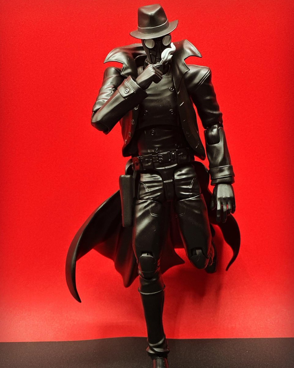 airborne8890's tweet photo. Spider-Man Noir take: 2🕷️🕸️ #spiderman @marvel @hobbylink #sentineltoys #CHC #spidermanintothespiderverse #marvel #toyography #toyphotography #spidermannoir #sentinelspiderman #CollectorsHelpingCollectors #svactionspiderman #svaction https://t.co/zkJJlsLbTT
