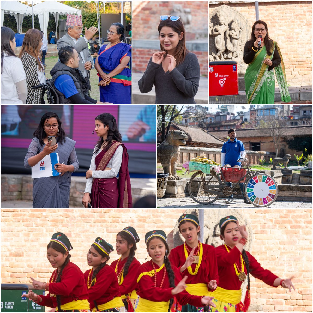 Ayshaniee's tweet photo. So grateful on behalf of @UNDPNepal to our artists well-wishers & animators for the job well done to support #InvestingInWomen #IWD2024 in #Nepal
With @CityLalitpur
#ChiribabuMaharjan #ManjaliShakya
#APFSchool
@KekiAdhikari https://t.co/Kd8Q6ZTM1i
