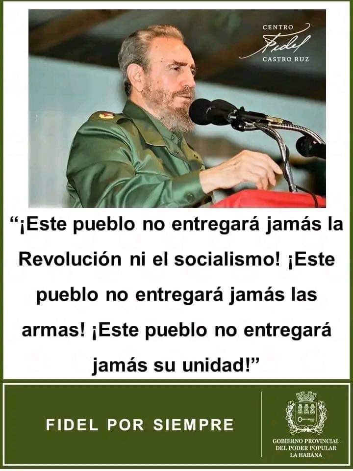 Ronald1969HT's tweet photo. Para frustrados, anexionistas, revisionistas e hipercriticos, una respuesta de nuestro Invicto Comandante en Jefe #FidelCastro
Lean abajo y lean bien, después no quiero oír que vinieron de cocineros
#PatriaOMuerte 
#Venceremos 
@FrankLPortal @addiel_ps @LorenaQba1 @alibarrios1 https://t.co/bz3Ps6OS6U