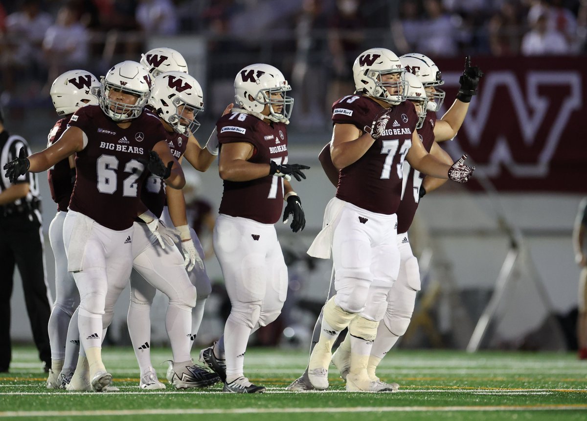 新キャプテン】 早稲田大学ビッグベアーズ OL#73小林亮生 （新4年､早大