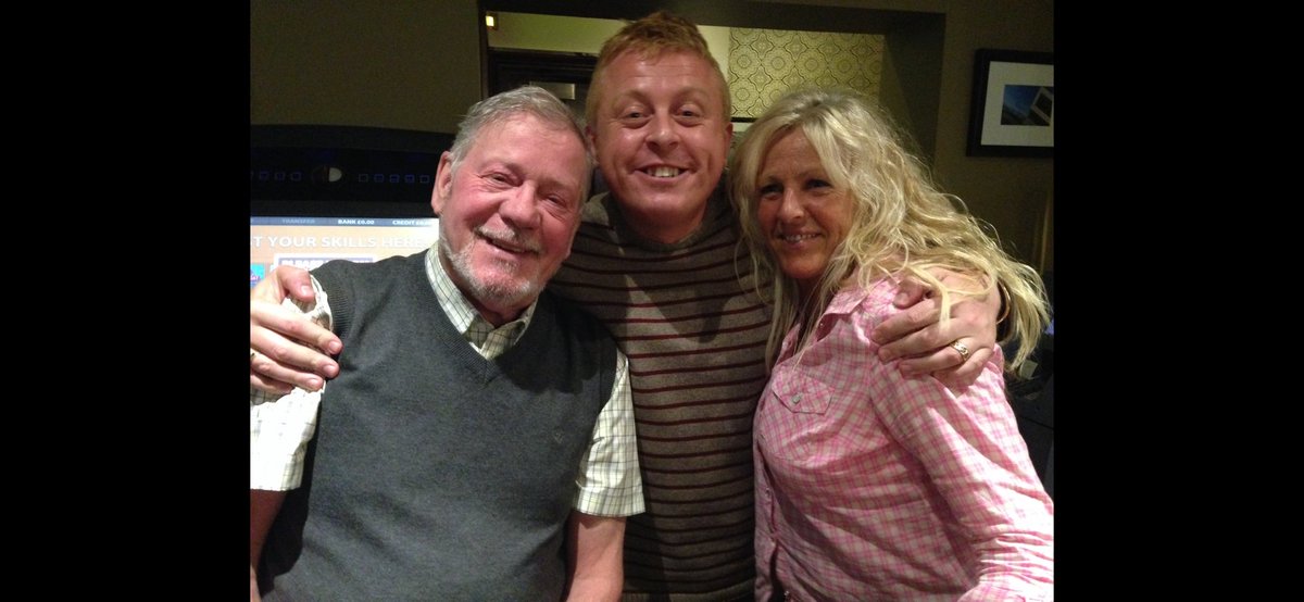 presenterneil's tweet photo. Great to bump into my mate, Billy Butler, this evening. Laugh, we did. Mates for 30 years. #radio #northwest #holdyourplums #radiocity #radiomerseyside https://t.co/mIFYV3cNBC