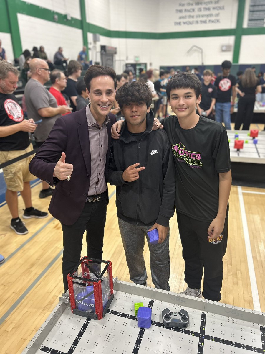 MDCPS’ Robotics Leaders (@mdcpsrobotics) on Twitter photo Congratulations to <a href="/HDMcMillan/">Howard D. McMillan MS</a> Family on Earning a spot in today’s <a href="/VEXRobotics/">VEX Robotics</a> South Florida Middle School Regional Championship <a href="/TerraWolves/">TERRA</a>.
<a href="/MDCPSSTEAM/">M-DCPS STEAM</a> <a href="/NestorEMarcia/">Nestor E. Marcia MDCPS</a> <a href="/Rivera9628/">Yamile Rivera</a> <a href="/kim_seitz/">Kim Seitz</a> <a href="/mperez_33/">Melyssa Perez</a> <a href="/STEAMDesignated/">STE(A)M School Designation</a> <a href="/iLearnMDCPS/">iLearnMDCPS</a> <a href="/MDCPSSouth/">South Region Office</a> Congratulations to <a href="/HDMcMillan/">Howard D. McMillan MS</a> Family on Earning a spot in today’s <a href="/VEXRobotics/">VEX Robotics</a> South Florida Middle School Regional Championship <a href="/TerraWolves/">TERRA</a>.
<a href="/MDCPSSTEAM/">M-DCPS STEAM</a> <a href="/NestorEMarcia/">Nestor E. Marcia MDCPS</a> <a href="/Rivera9628/">Yamile Rivera</a> <a href="/kim_seitz/">Kim Seitz</a> <a href="/mperez_33/">Melyssa Perez</a> <a href="/STEAMDesignated/">STE(A)M School Designation</a> <a href="/iLearnMDCPS/">iLearnMDCPS</a> <a href="/MDCPSSouth/">South Region Office</a>
