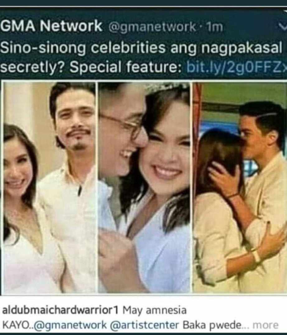 Lerry 1973💚 (@lerrymaichard) on Twitter photo #ALDUBatADNReliability
#BOYCOTTEatBulaga1097
Reposting this.
Why post this <a href="/gmanetwork/">GMA Network</a> ?
You know the truth... yet why stay silent?
Is it because silence means YES?!
AlDub pa rin #ALDUBatADNReliability
#BOYCOTTEatBulaga1097
Reposting this.
Why post this <a href="/gmanetwork/">GMA Network</a> ?
You know the truth... yet why stay silent?
Is it because silence means YES?!
AlDub pa rin