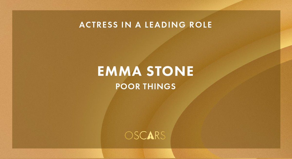 #EmmaStone : LeadingLady
#Oscars2024
#Oscar2024 
#Oscar2024 
#Oscar