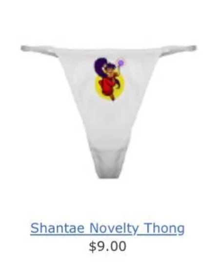 Aidan64NES+💙❤️🌈: 🎵We'll Doing a Sequel🎵 on X: Thanks to Reddit, I now  know that there's an official Shantae thong.💀  / X