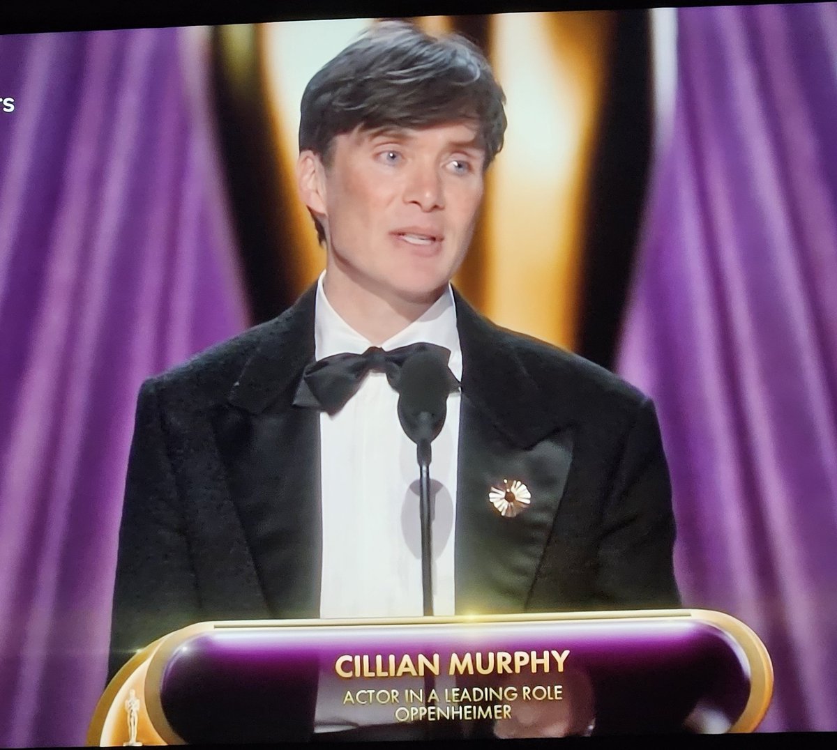 Maria_Genoveva's tweet photo. Saudades, Pearky Blinders. #oscars https://t.co/Ab3y0dhEXs