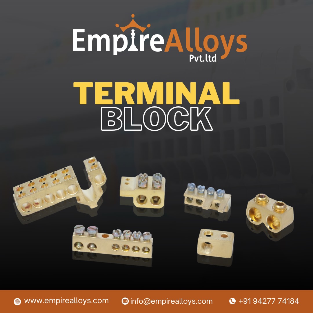 The Trusted Choice: Genuine Brass Terminal Blocks for Superior Performance.

@empirealloys 
empirealloys.com

#empirealloys #copperalloy #aluminum #steel #brassparts #brasspart #brassterminalblock #terminalblockconnector #ukimporter #germany🇩🇪 #usaimporters