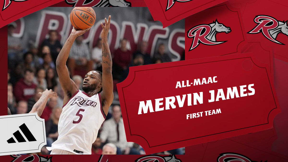 🚨🚨 Mervin James is a Unanimous Pick to the All-MAAC First Team🚨🚨 #GoBroncs #MAACHoops