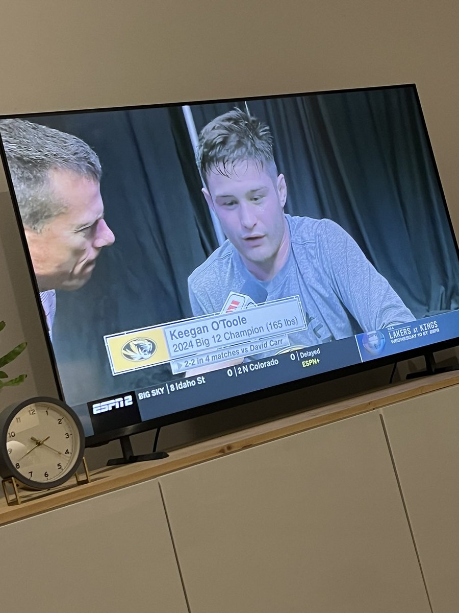 Congrats Champ!  <a href="/KeeganOtoole/">Keegan OToole</a> #TigerStyle