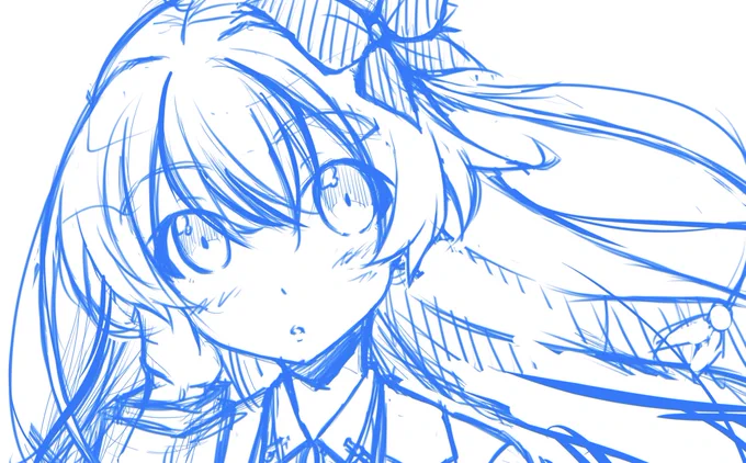 いーかげんヘッダーを変えようと何か描く。てことで本日もがんばろう〜 