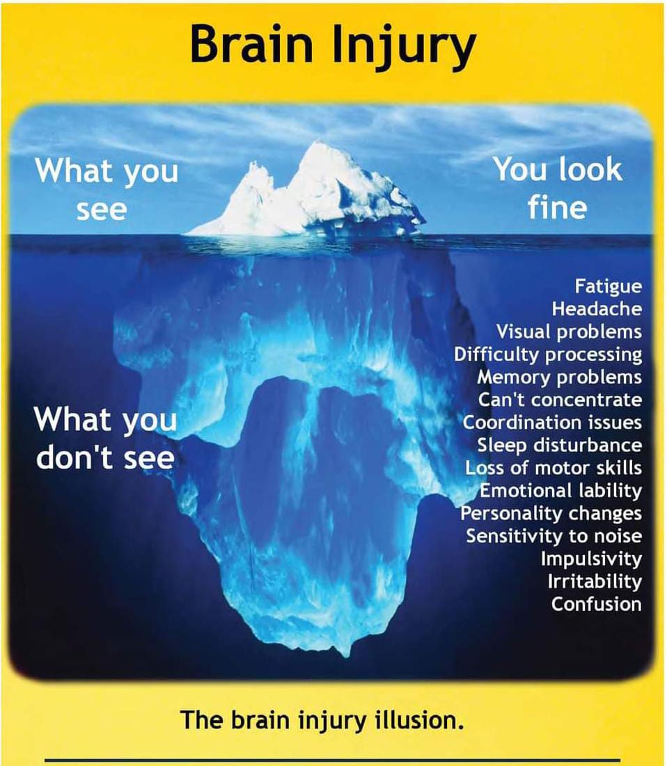 Brain injury can have long-term
mental health and cognitive effects which often remain underrecognized & undertreated.

#BrainInjuryAwarenessMonth 🧠