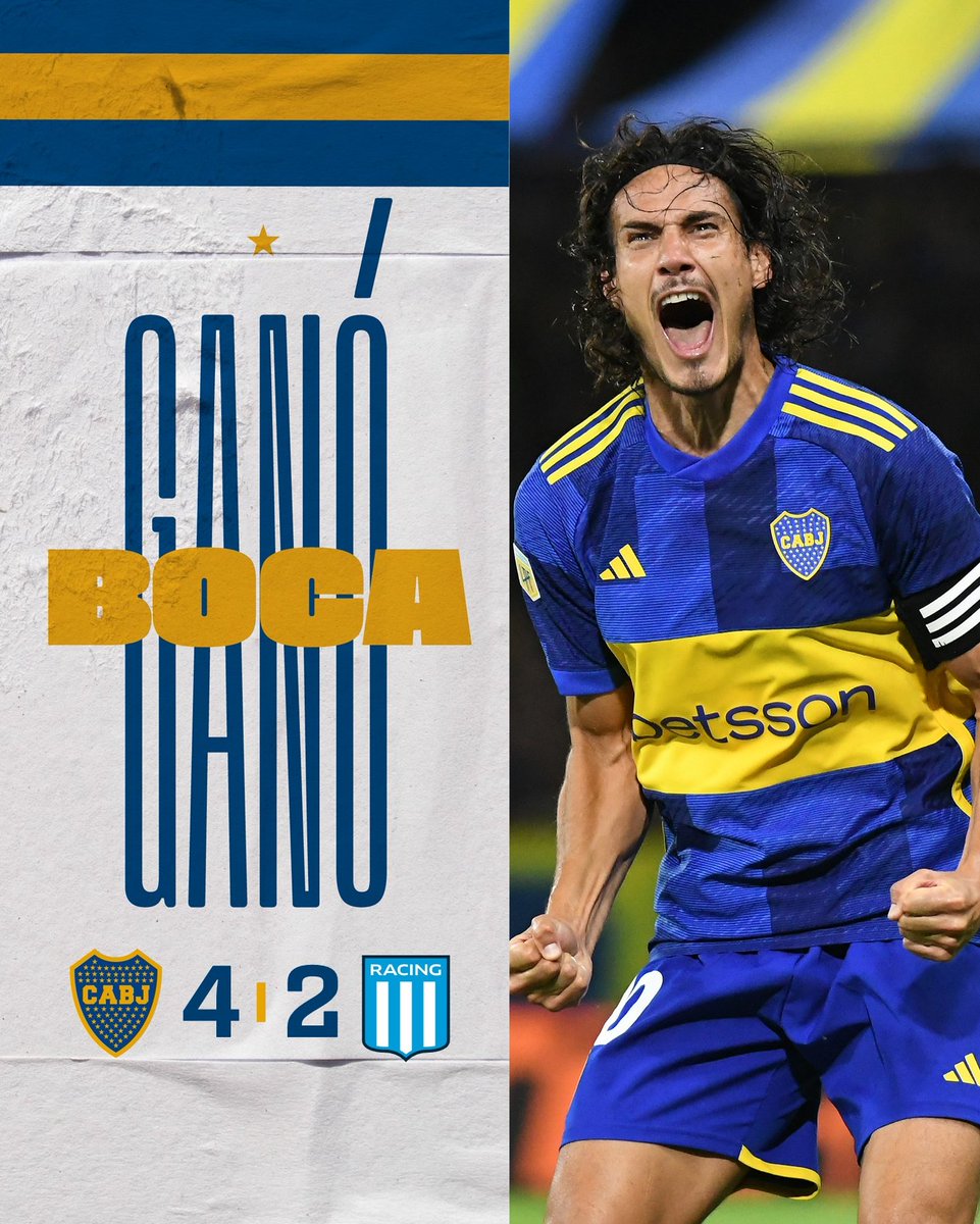 ¡𝗚𝗔𝗡𝗢𝗢𝗢𝗢𝗢𝗢𝗢𝗢𝗢́ 𝗕𝗢𝗢𝗢𝗖𝗔𝗔𝗔! 💪💙💛💙