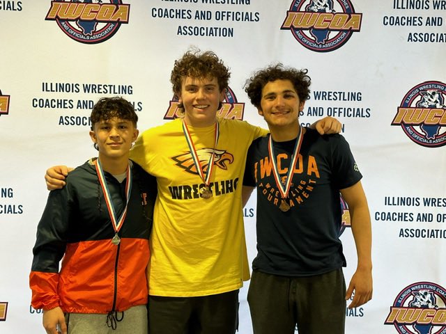 HDJacobsFBall's tweet photo. Congrats to 3 of our 🦅🏈 players who placed at the frosh/Soph state meet this weekend!
Arbotante 2nd
Retzler 8th
Strauss 7th 
🦅🏈 ➡️ 🦅🤼
@HDJ_Athletics @Coach_Horcher @Wr86Zimm https://t.co/PQZGPhgTTv