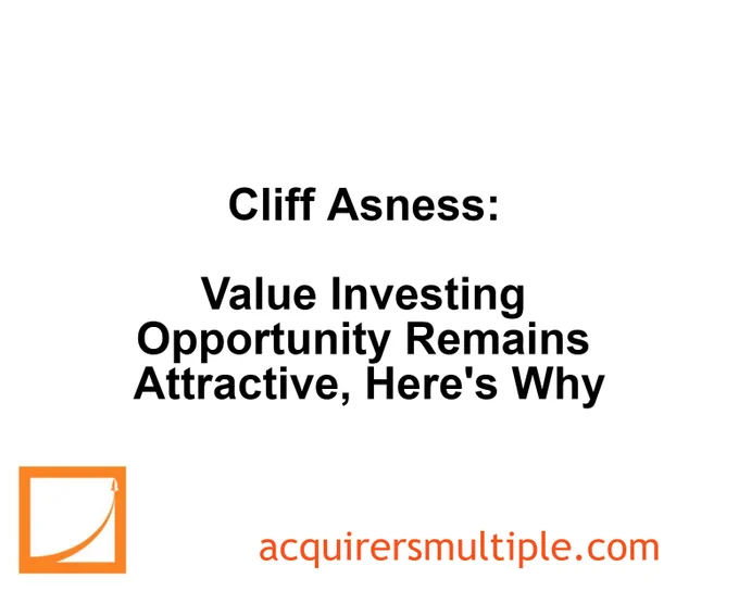 Image from Acquirer’s Multiple® (@acquirersx)