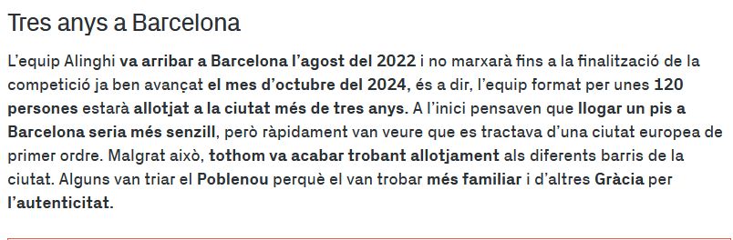 Qui diu que la Copa Amèrica no ens afectarà al Poblenou? 🤨

1️⃣ Se'n celebrarà la inauguració.
2️⃣ Els apartaments turístics del barri s'anuncien per la competició des de fa temps.
3️⃣ Fa dos anys que membres dels equips s'hi han instal·lat.

🗣️ Vine dijous a la Flor i en parlem!