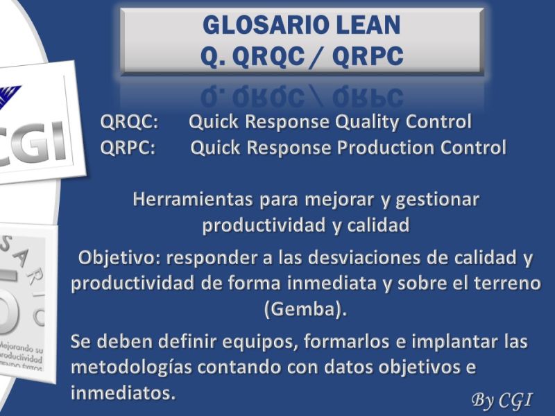 CGISA_ES's tweet photo. Dentro de nuestro Glosario LEAN by CGI, SA llegamos ya a la Q, la O de "QRQC / QRPC"
¿Conoces las metodologías de respuesta rápida a problemas de calidad y productividad: QRQC y QRPC?
Te lo contamos en nuestro blog 👇
https://t.co/yaN81MUU9s
#GlosarioLean #glosarioleanbyCGI #QRQC https://t.co/dSsDKUXaNR